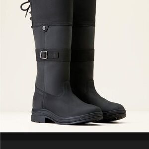Ariat Langdale Black riding h20 boots size 8 brand new waterproof women’s